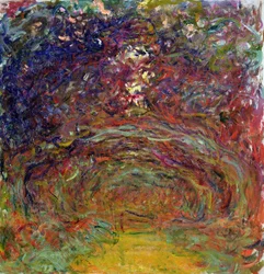 Der Rosenweg in Giverny, 1920-22